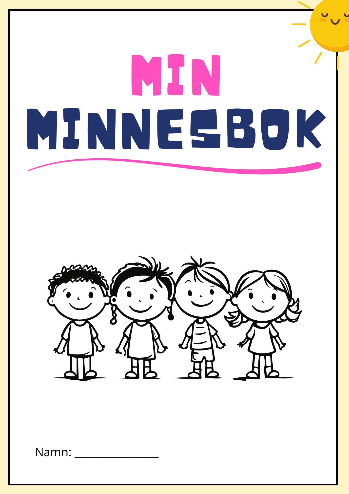 Min minnesbok