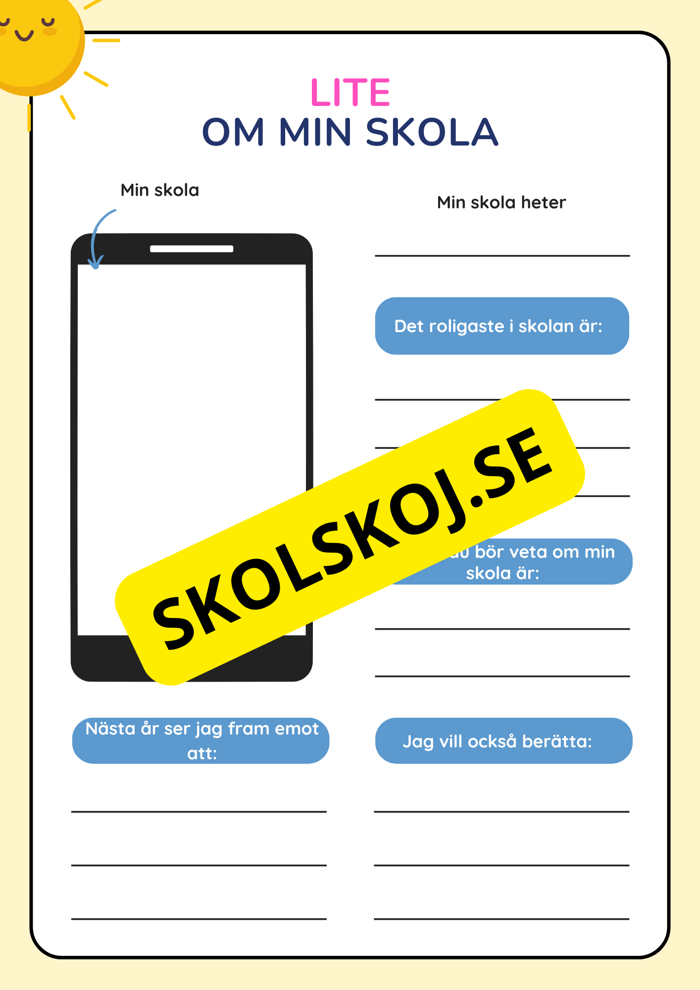 Min minnesbok
