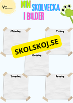 Min skolvecka
