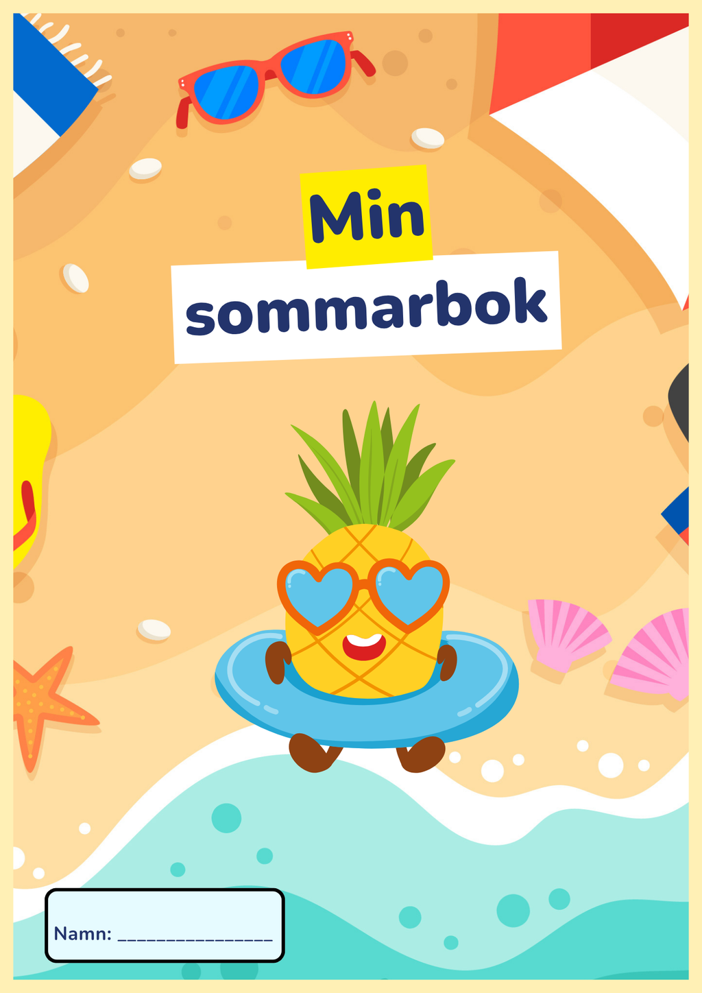 Min sommarbok - Häfte