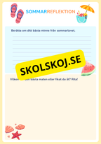 Min sommarbok - Häfte