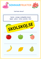 Min sommarbok - Häfte