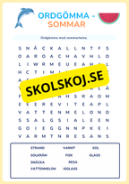 Min sommarbok - Häfte
