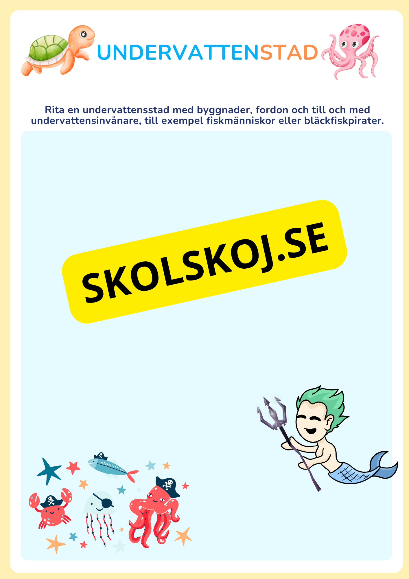 Min sommarbok - Häfte