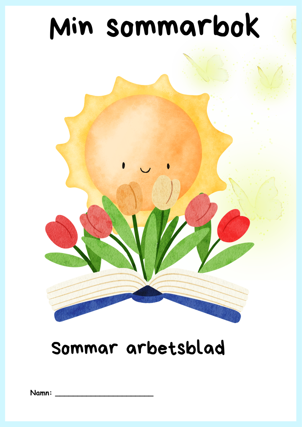 Min sommarbok - Häfte (31 s)