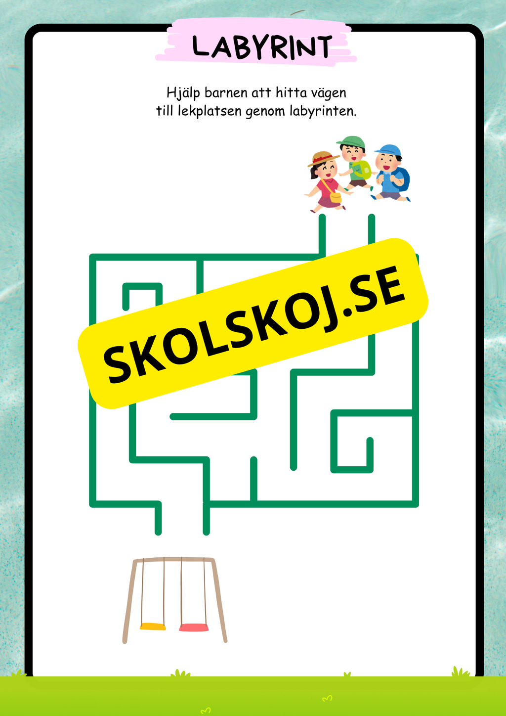 Min sommarbok - Häfte (31 s)