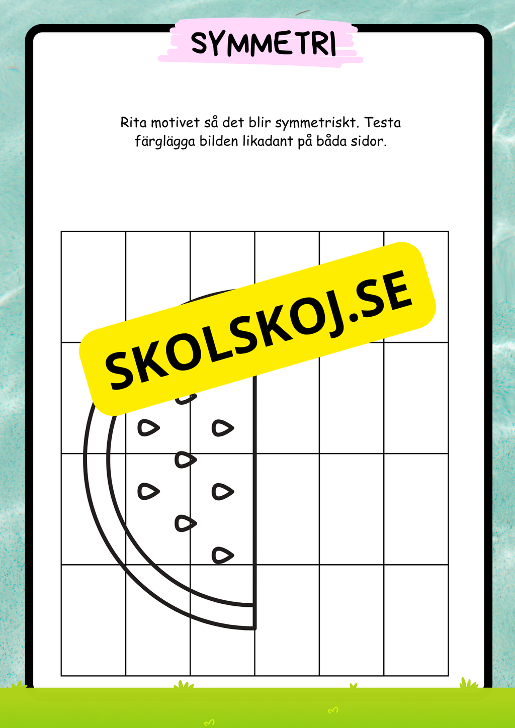 Min sommarbok - Häfte (31 s)
