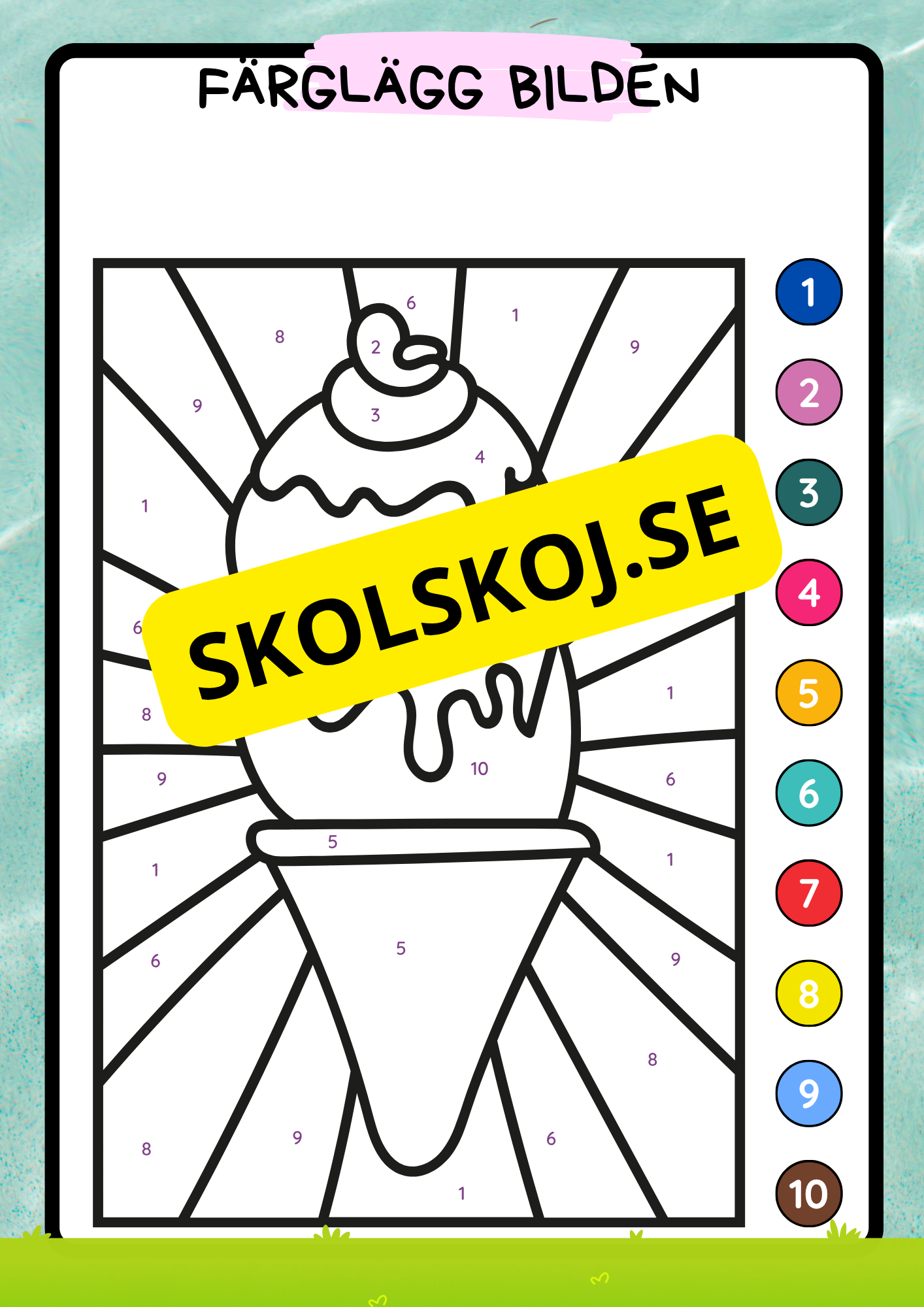 Min sommarbok - Häfte (31 s)