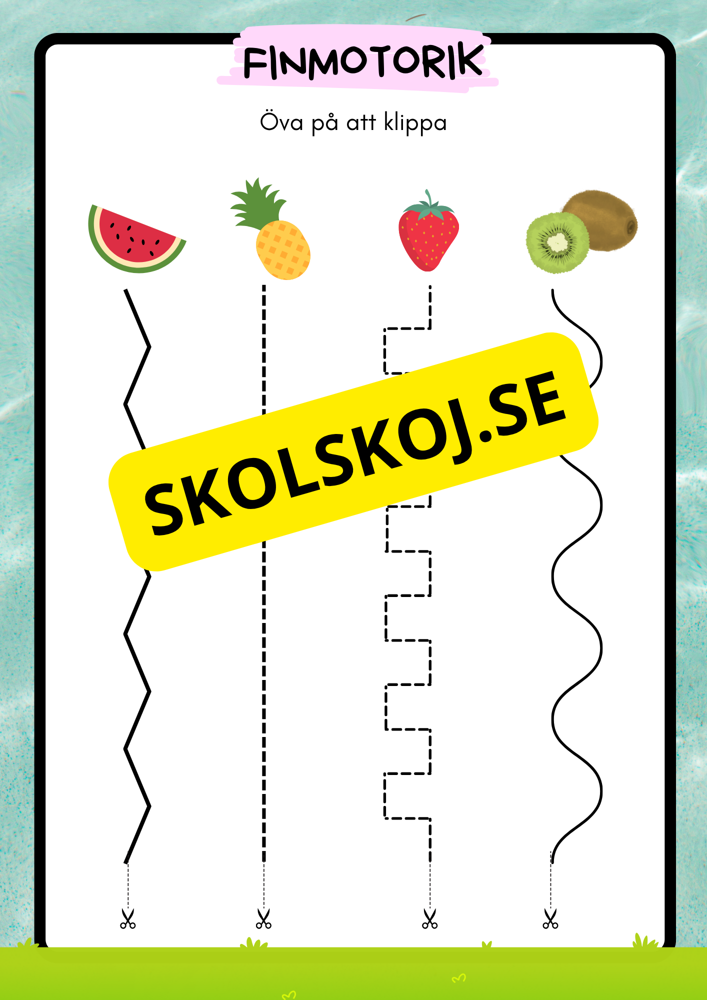 Min sommarbok - Häfte (31 s)
