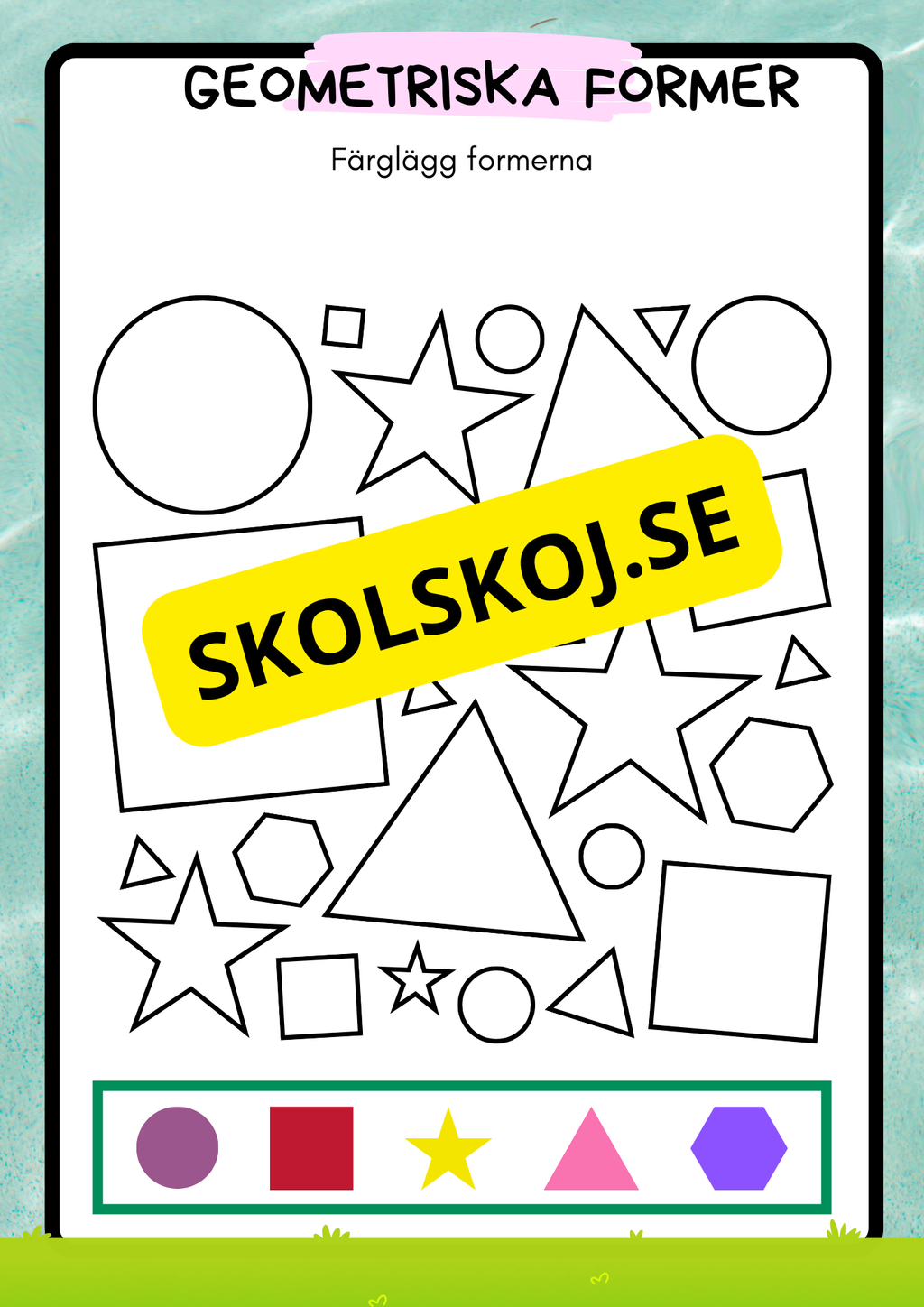 Min sommarbok - Häfte (31 s)