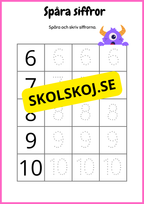 Mitt arbetshäfte - Förskola - Årskurs 1