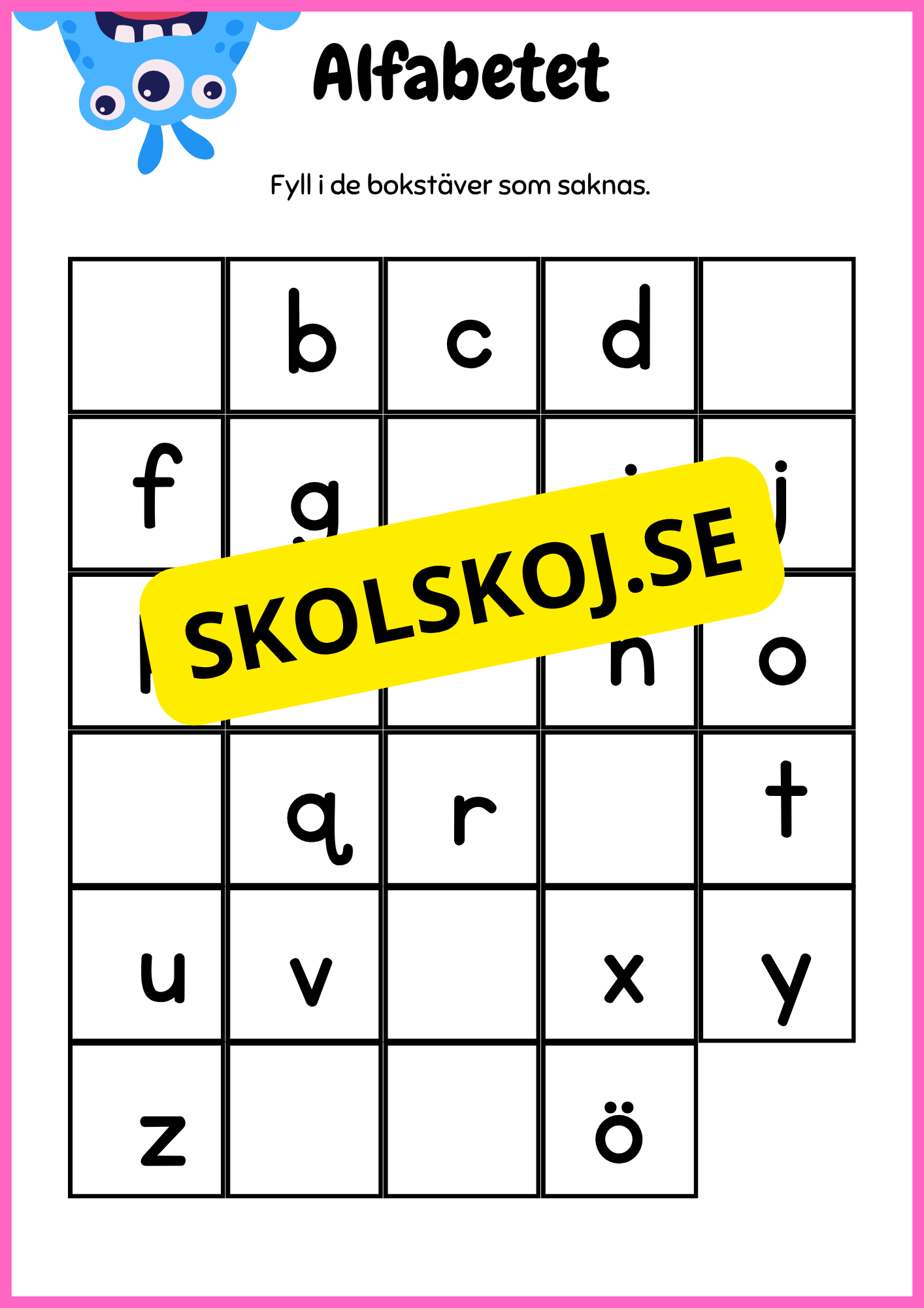 Mitt arbetshäfte - Förskola - Årskurs 1