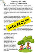 Mitt faktahäfte om våren