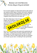 Mitt faktahäfte om våren