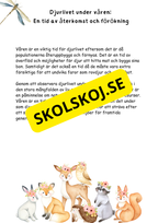 Mitt faktahäfte om våren