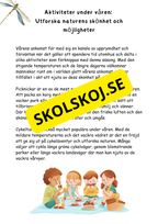Mitt faktahäfte om våren