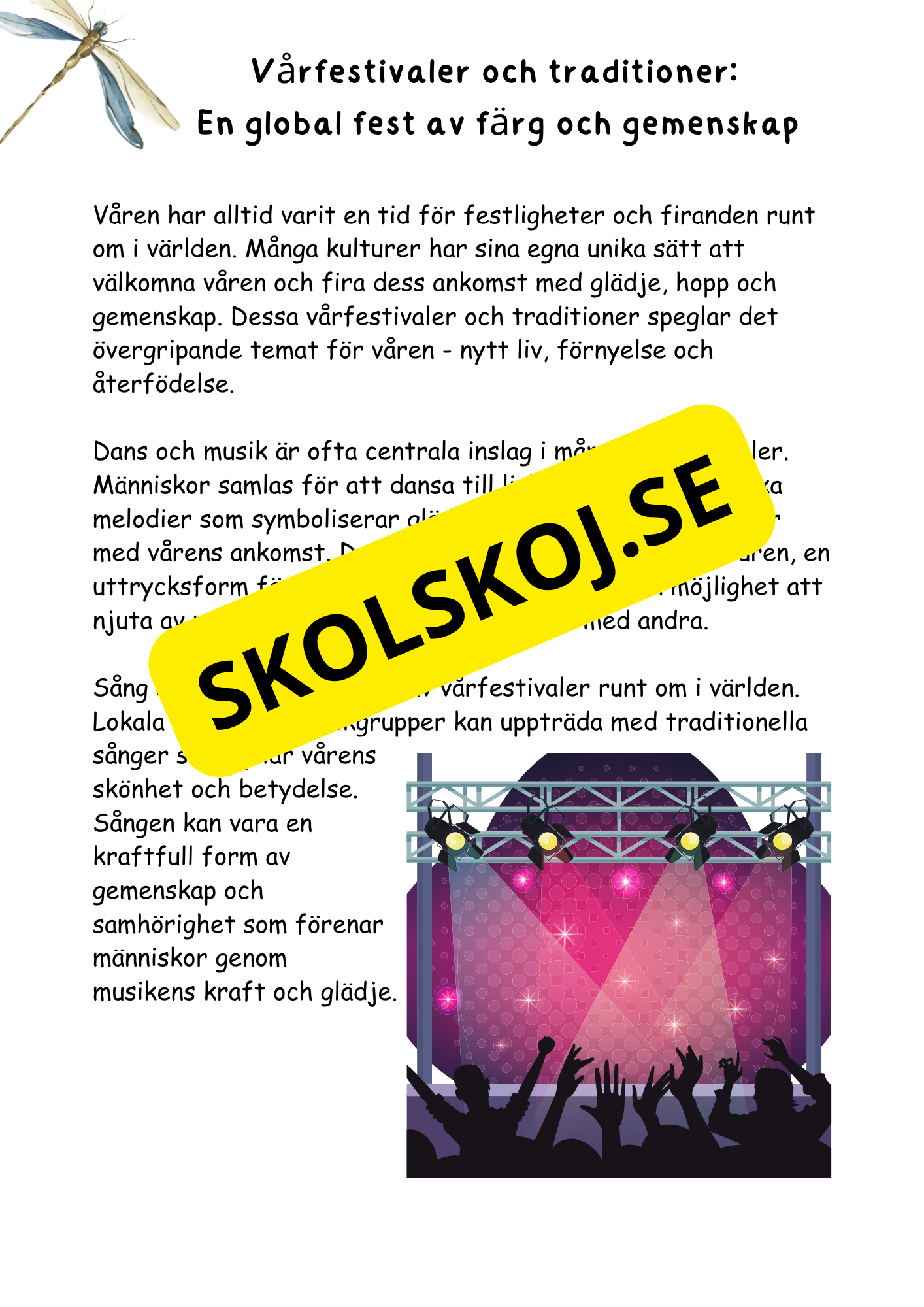 Mitt faktahäfte om våren