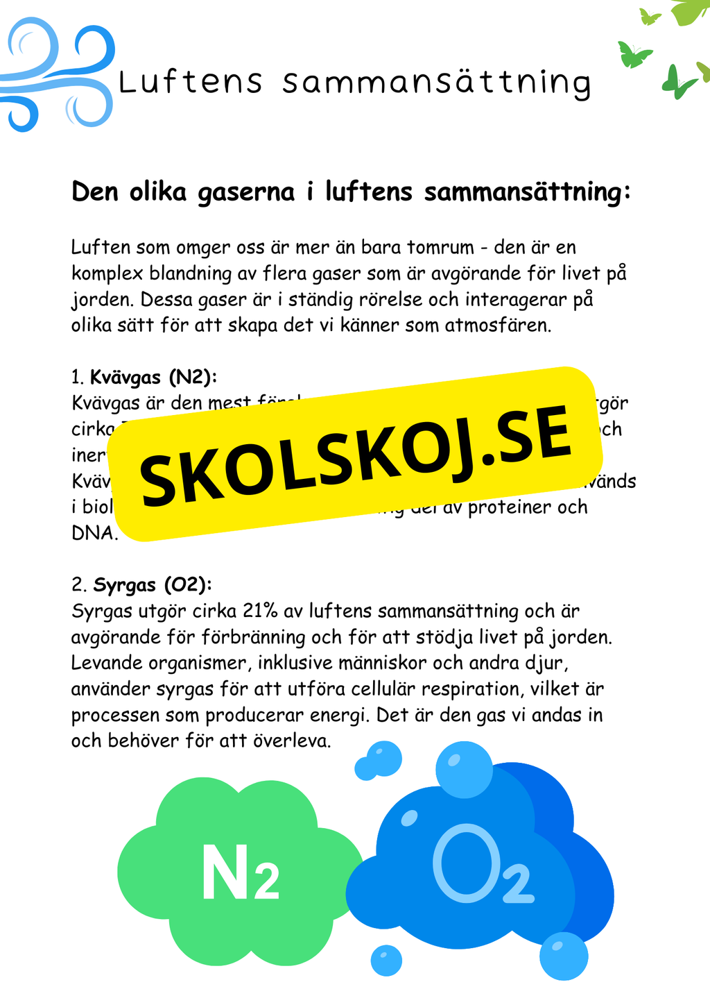 Mitt häfte om luft