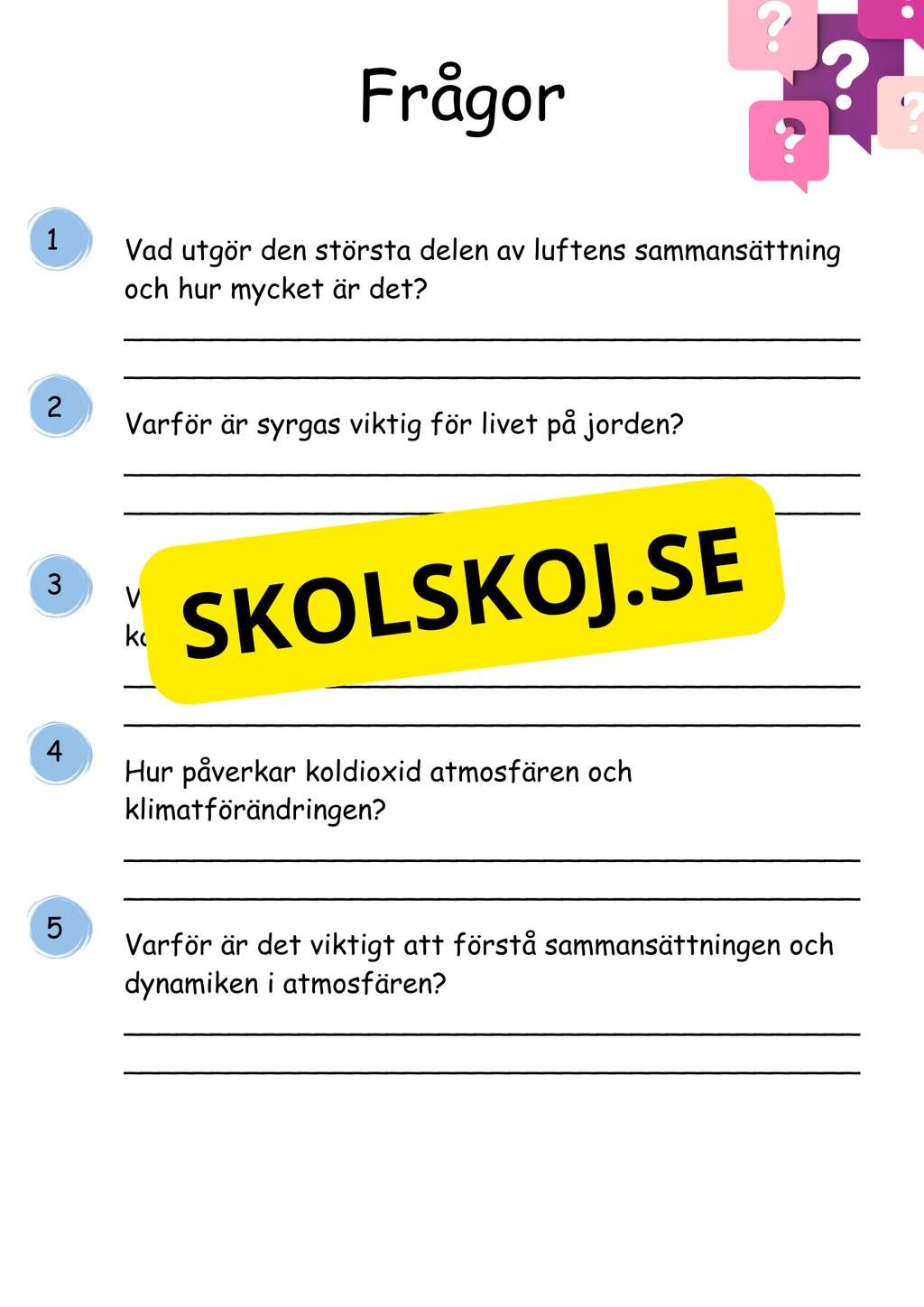Mitt häfte om luft