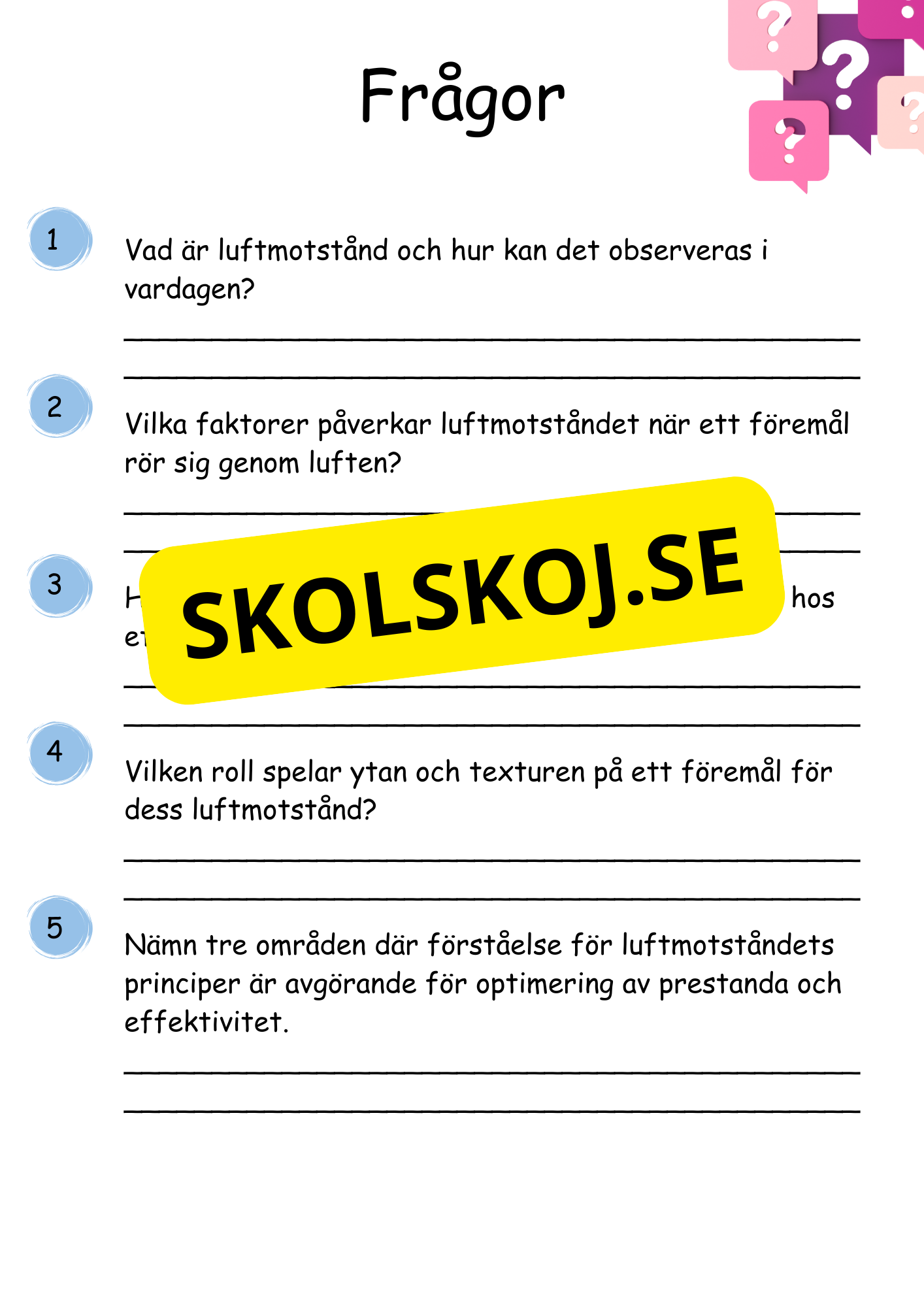 Mitt häfte om luft