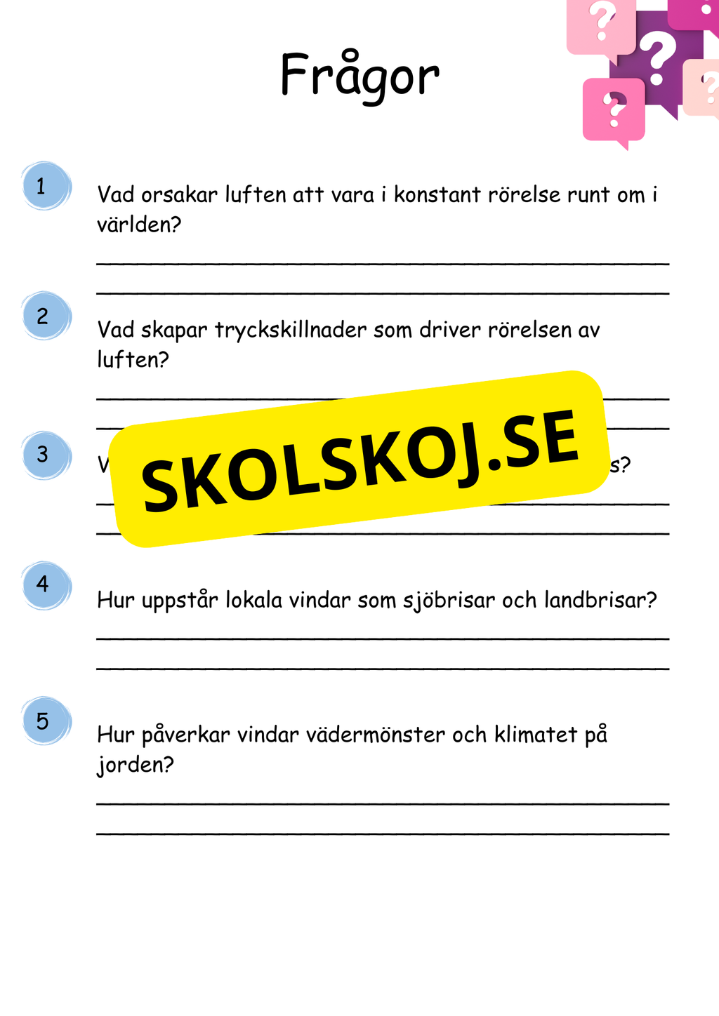 Mitt häfte om luft