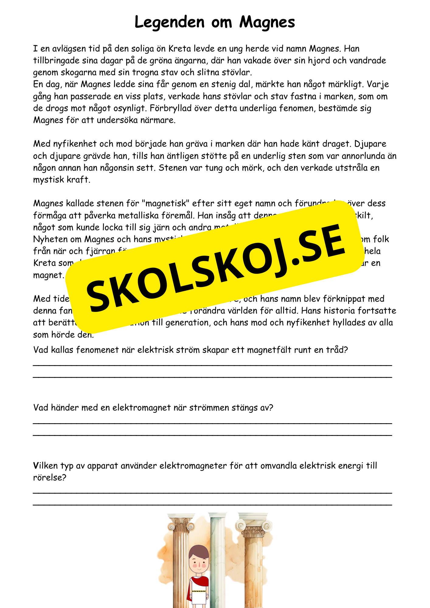 Mitt häfte om magnetism