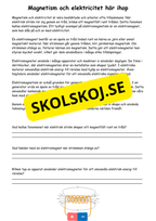 Mitt häfte om magnetism