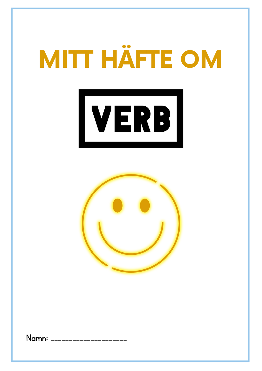 Mitt häfte om verb