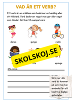 Mitt häfte om verb