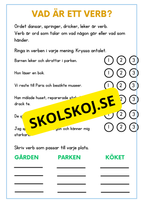 Mitt häfte om verb