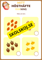 Mitt hösthäfte (17 sidor)