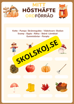 Mitt hösthäfte (17 sidor)