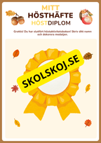 Mitt hösthäfte (17 sidor)