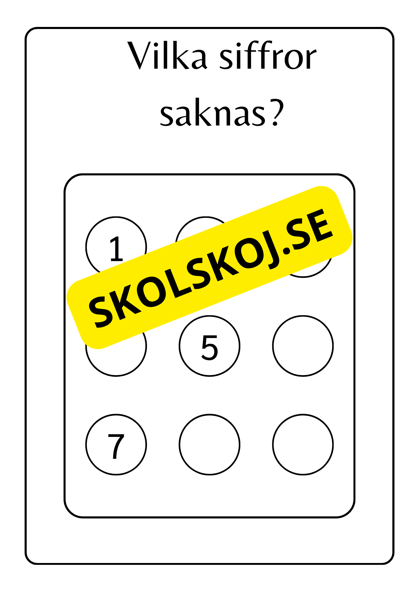 Mitt mattehäfte