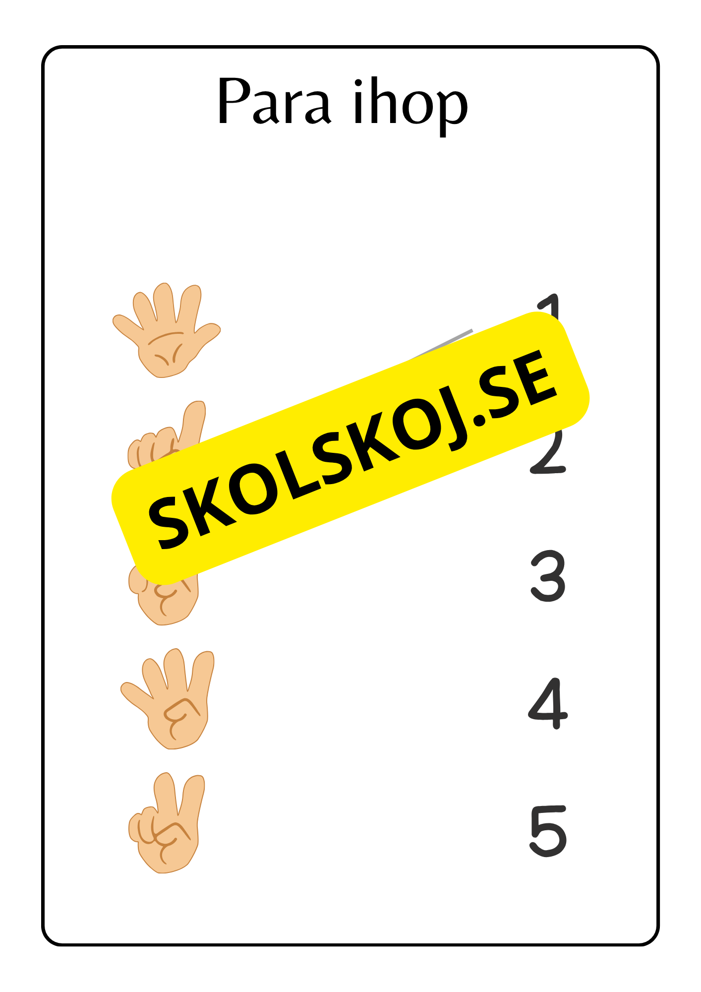 Mitt mattehäfte