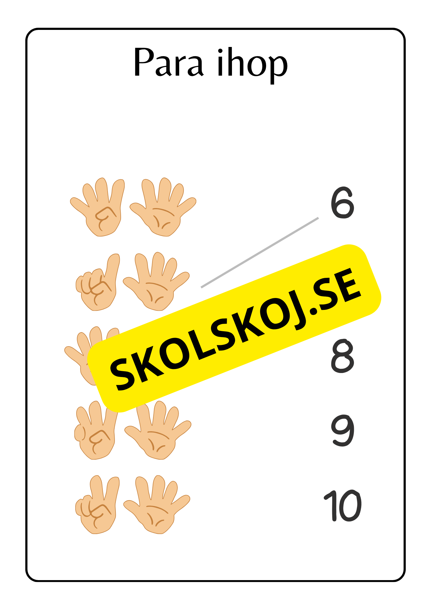 Mitt mattehäfte