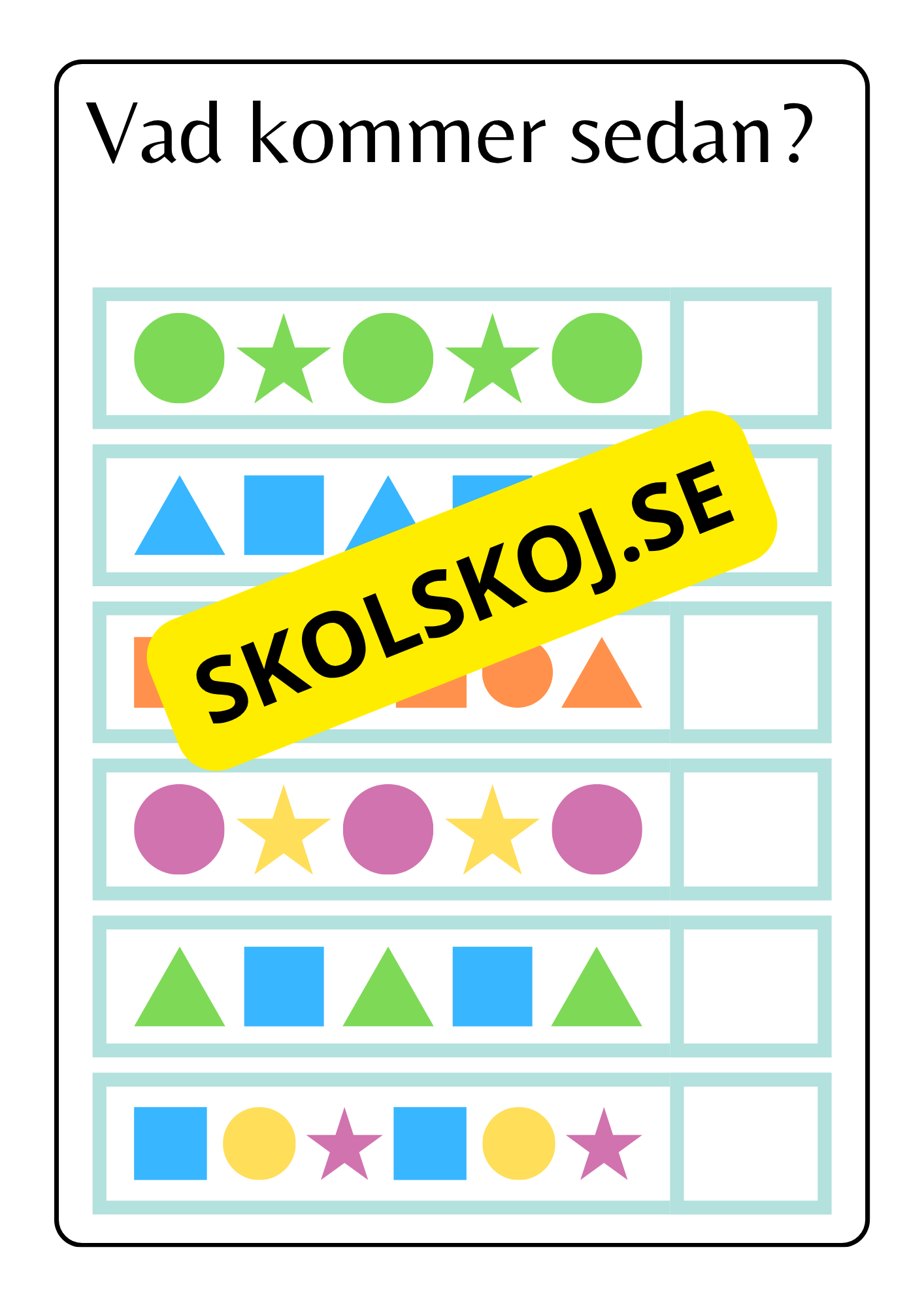 Mitt mattehäfte