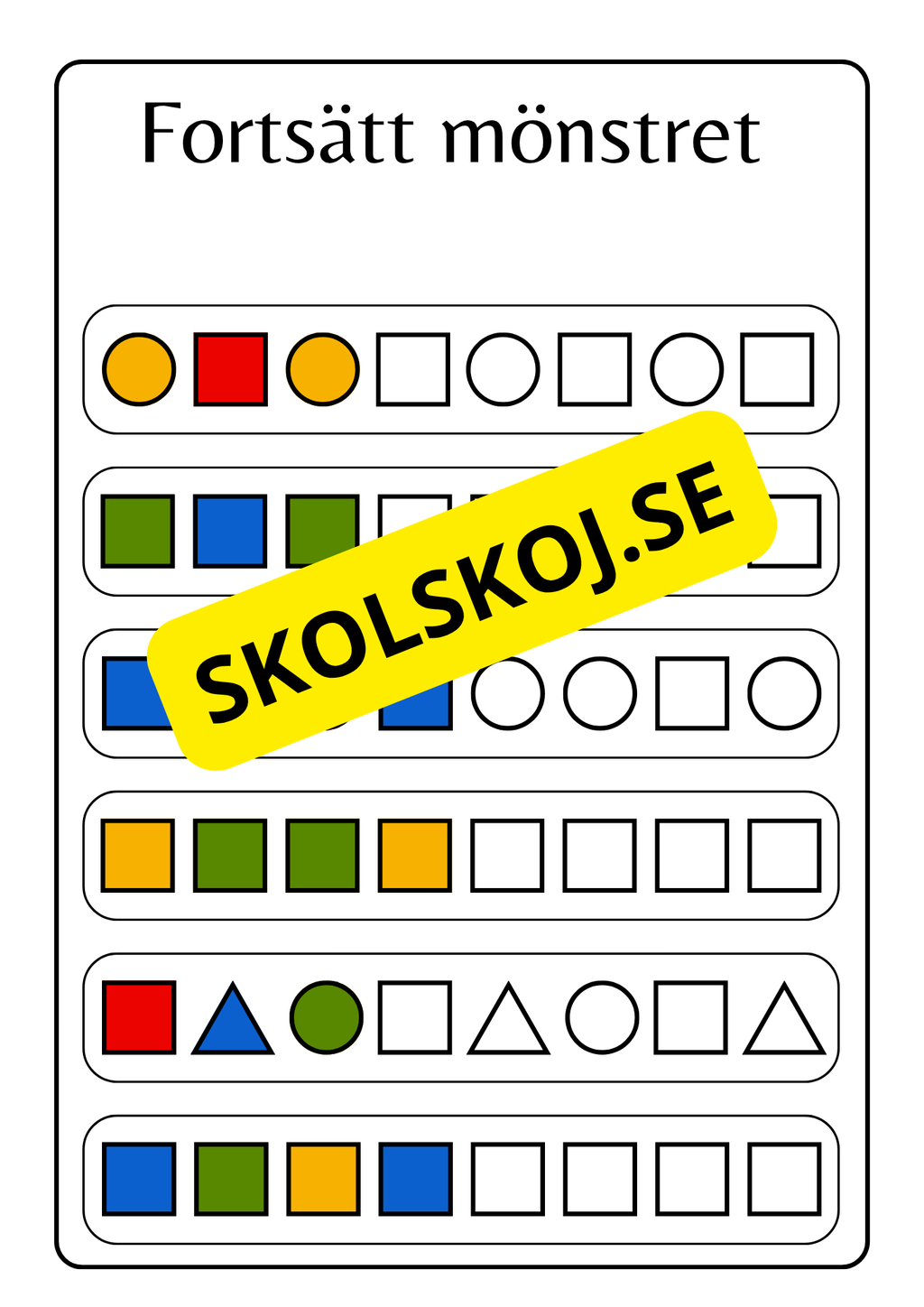 Mitt mattehäfte