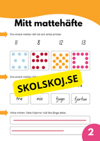 Mitt mattehäfte - Skolstart