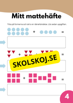 Mitt mattehäfte - Skolstart