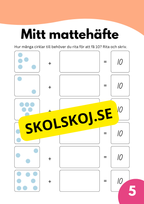 Mitt mattehäfte - Skolstart