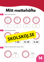 Mitt mattehäfte - Skolstart