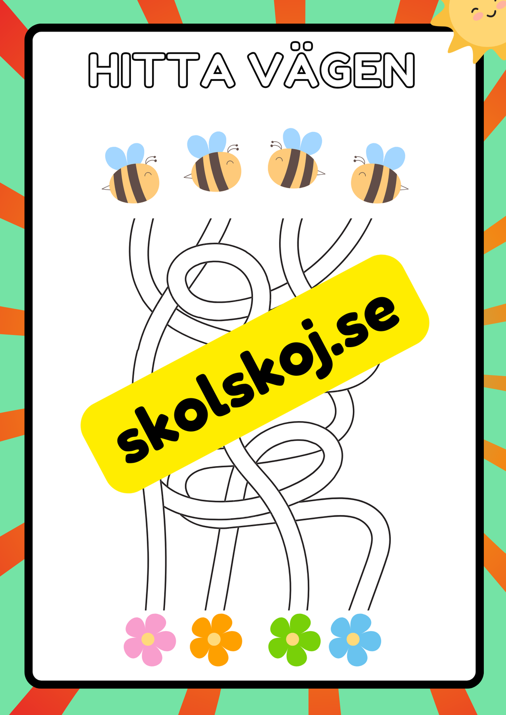 Mitt sommarhäfte - Blandade uppgifter