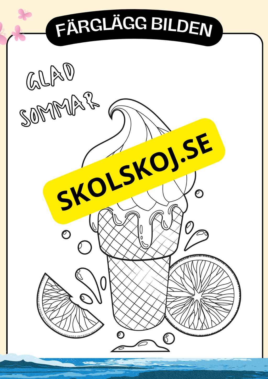 Mitt sommarhäfte (28 sidor)