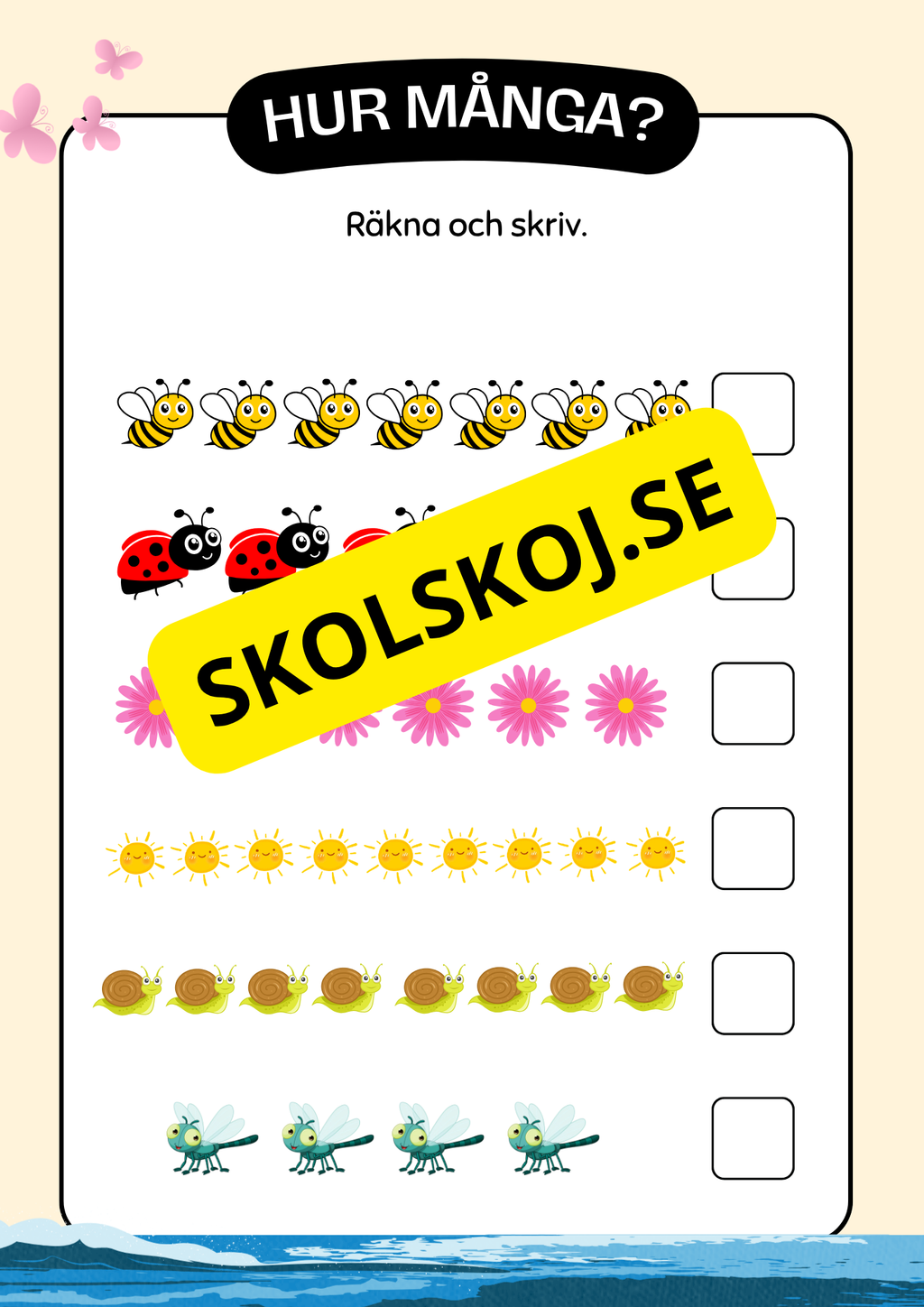 Mitt sommarhäfte (28 sidor)