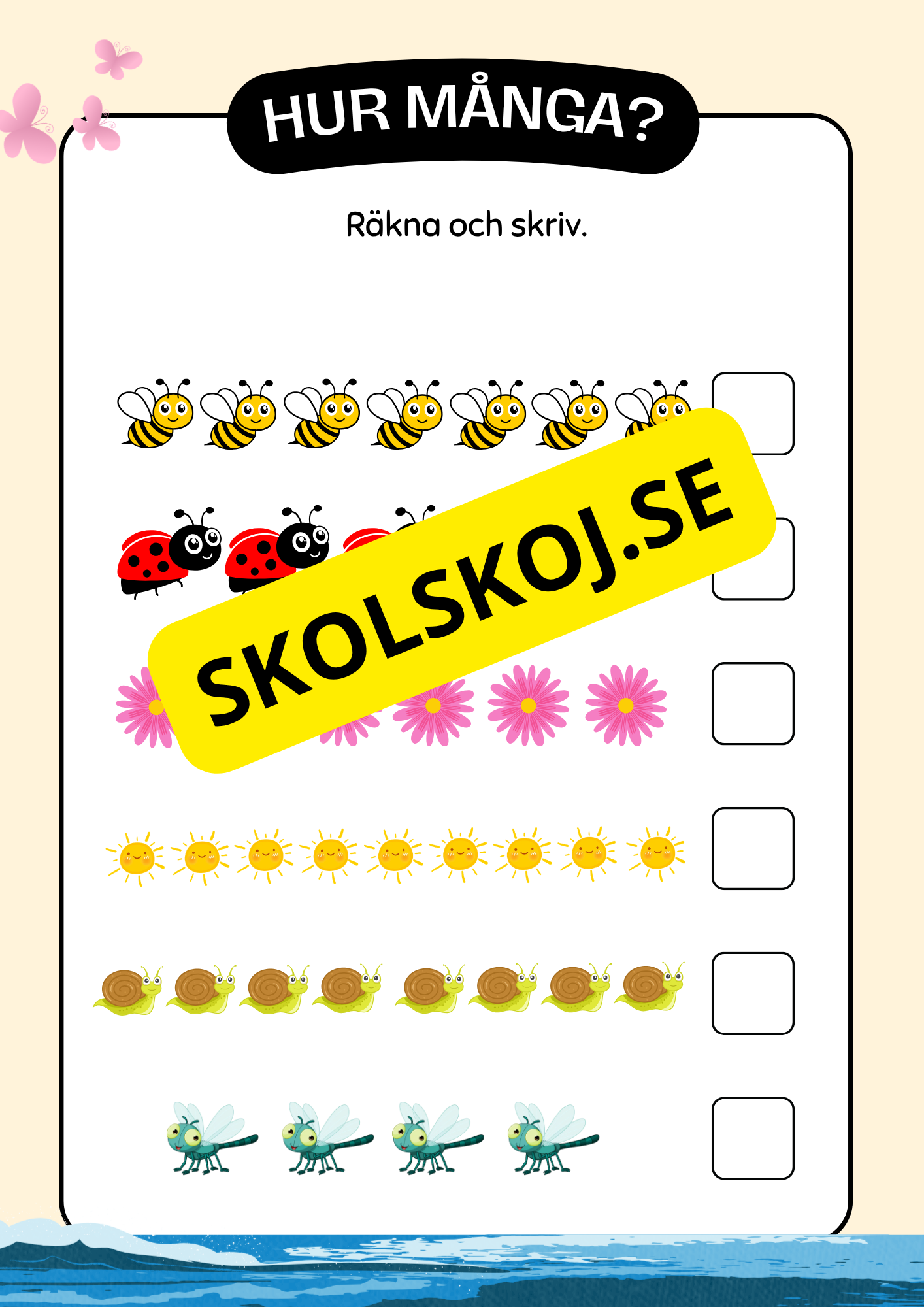 Mitt sommarhäfte (28 sidor)