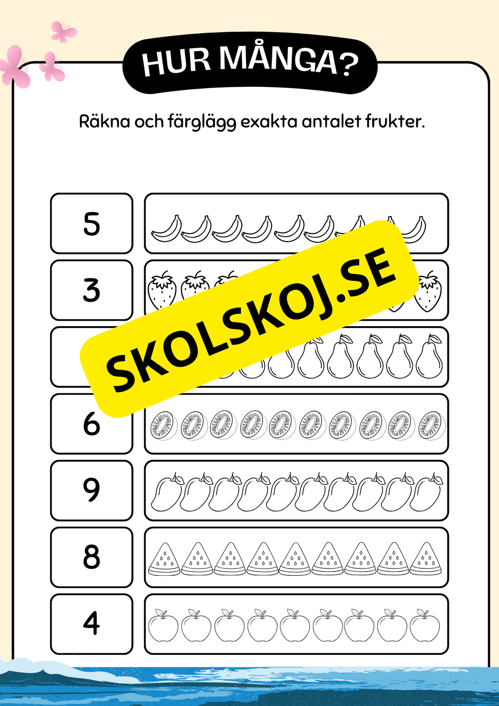 Mitt sommarhäfte (28 sidor)