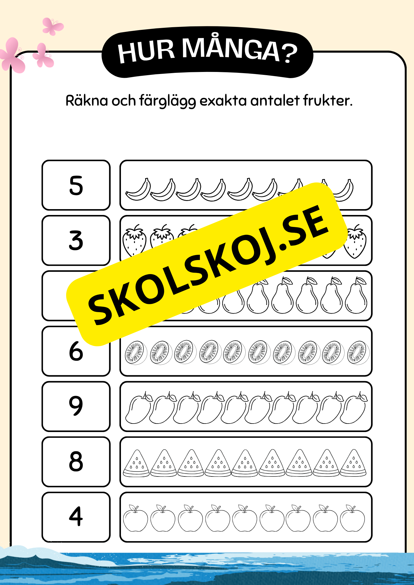 Mitt sommarhäfte (28 sidor)