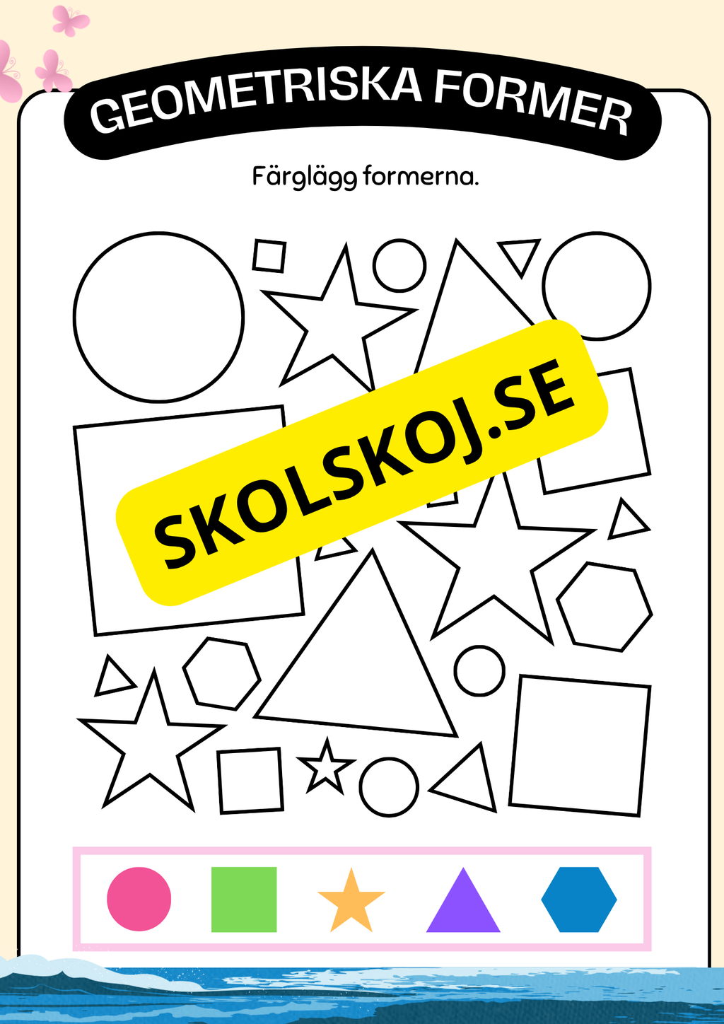 Mitt sommarhäfte (28 sidor)