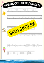 Mitt sommarhäfte (28 sidor)